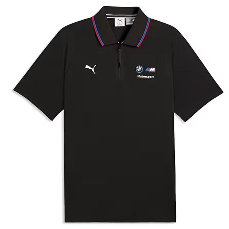 Футболка Puma Bmw Mms Sportswear Cloudspun Polo M - чорна