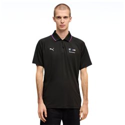 Футболка Puma Bmw Mms Sportswear Cloudspun Polo M - чорна