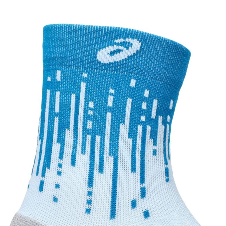 Шкарпетки Asics Performance Run Sock Quarter - синьо/білі