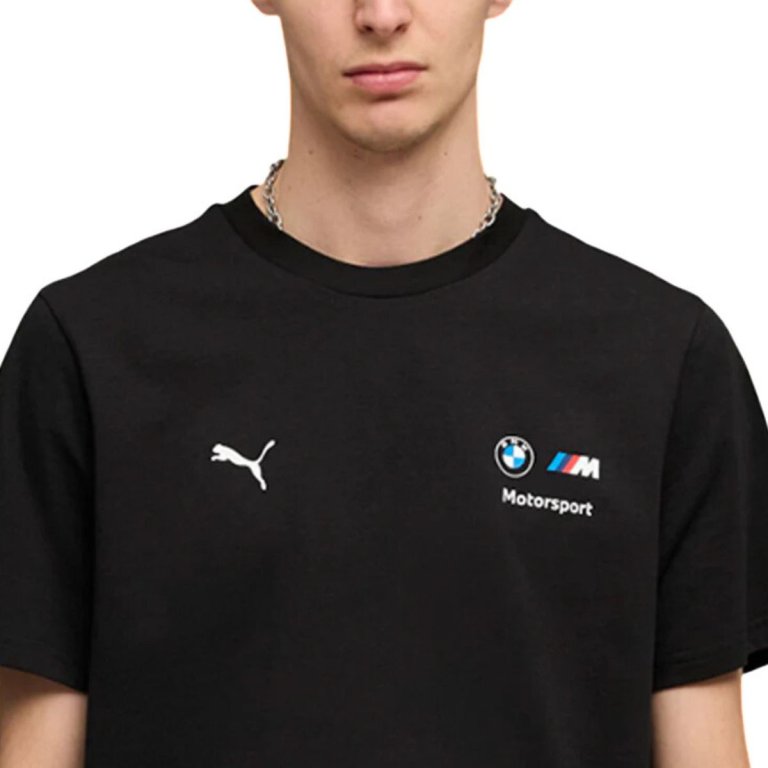 Футболка Puma Bmw Mms Ess Logo Tee M - чорна