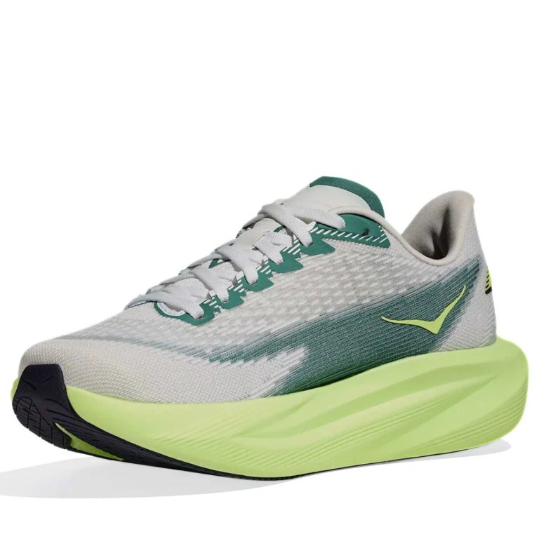 Кросівки Hoka Mach 7 M - біло/жовті
