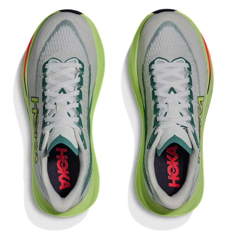 Кросівки Hoka Mach 7 M - біло/жовті