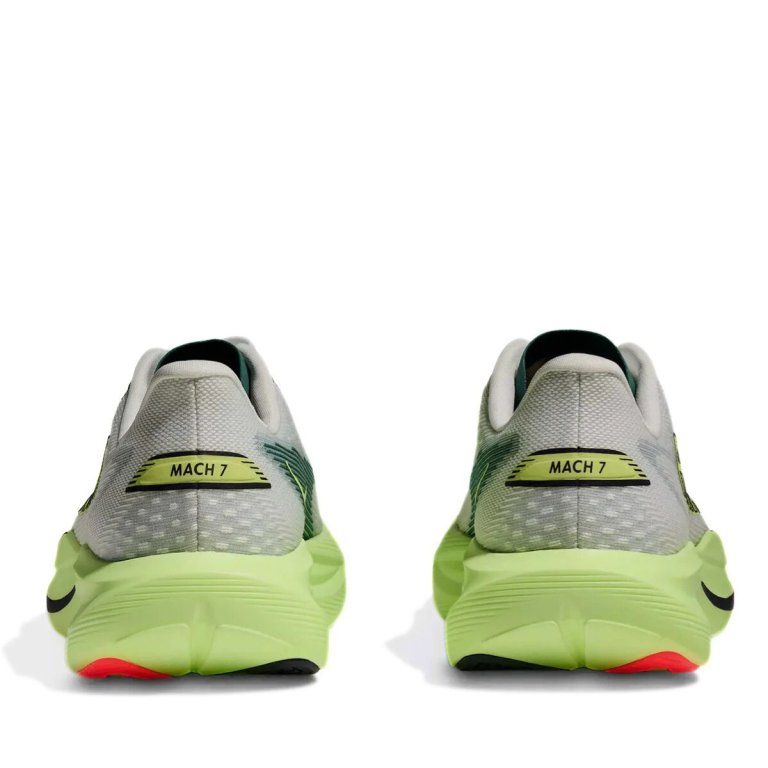 Кросівки Hoka Mach 7 M - біло/жовті
