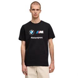 Футболка Puma Bmw Mms Ess Logo Tee M - чорна