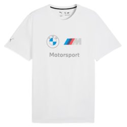 Футболка Puma Bmw Mms Ess Logo Tee M - біла