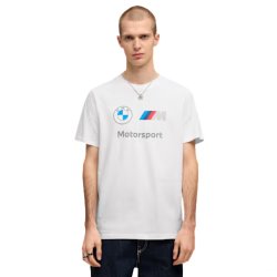 Футболка Puma Bmw Mms Ess Logo Tee M - біла