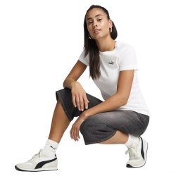 Tričko Puma Ess Small No. 1 Logo Tee W - bílá