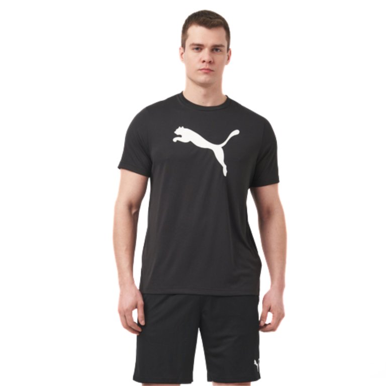 Футболка Puma Ess Poly Tee M - чорна