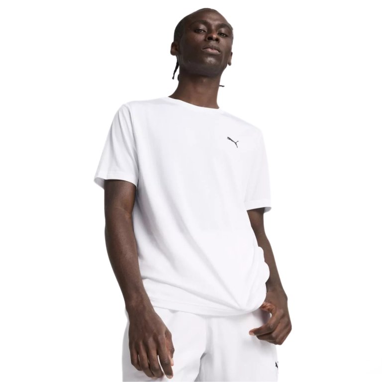 Футболка Puma Ess Small Logo Poly Tee M - біла