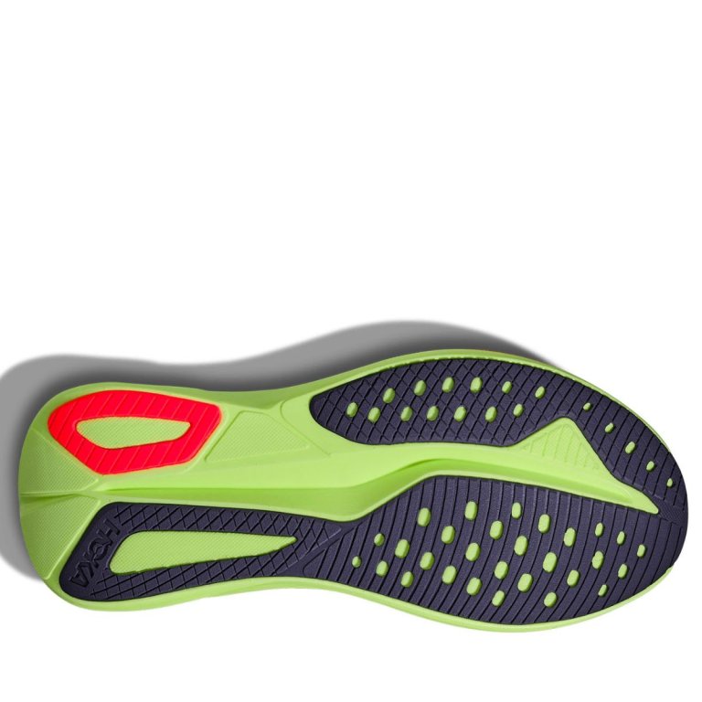 Кросівки Hoka Mach 7 W - біло/жовті