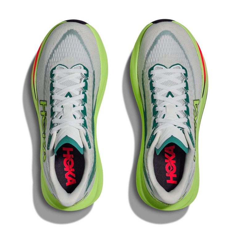 Кросівки Hoka Mach 7 W - біло/жовті