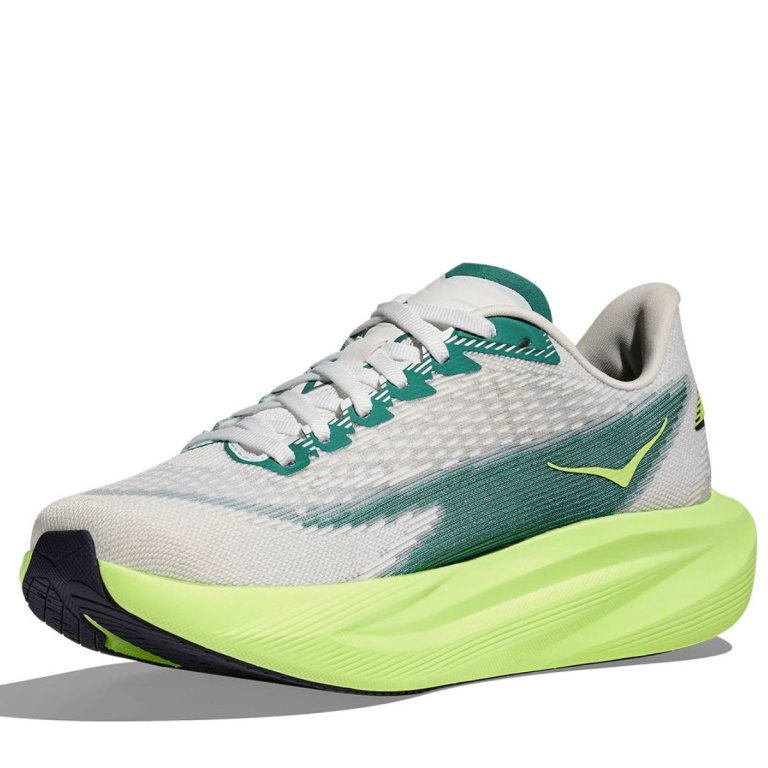 Кросівки Hoka Mach 7 W - біло/жовті