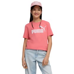 Футболка Puma Ess № 1 J - рожева