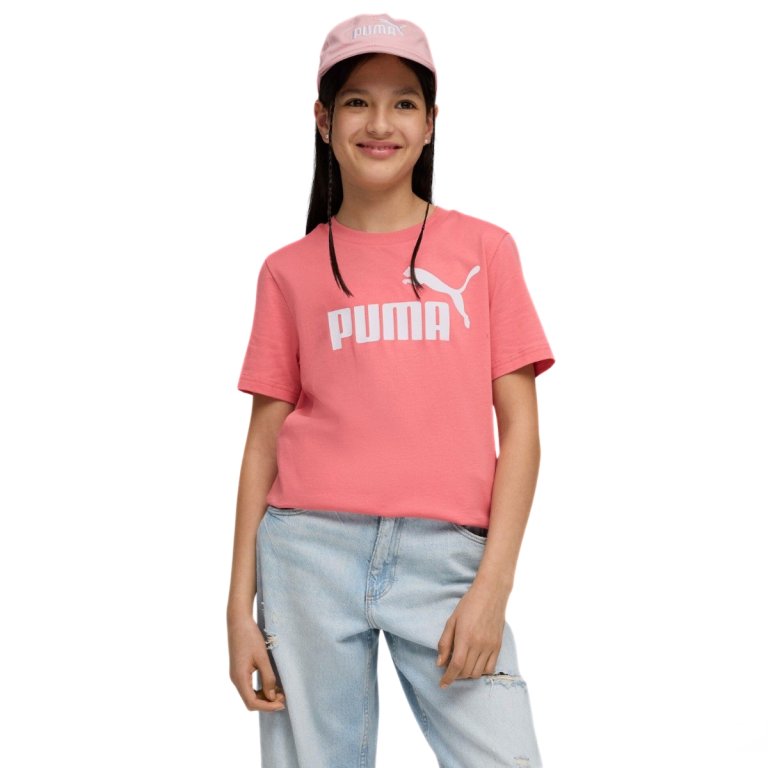 Футболка Puma Ess № 1 J - рожева