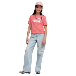 Футболка Puma Ess № 1 J - рожева