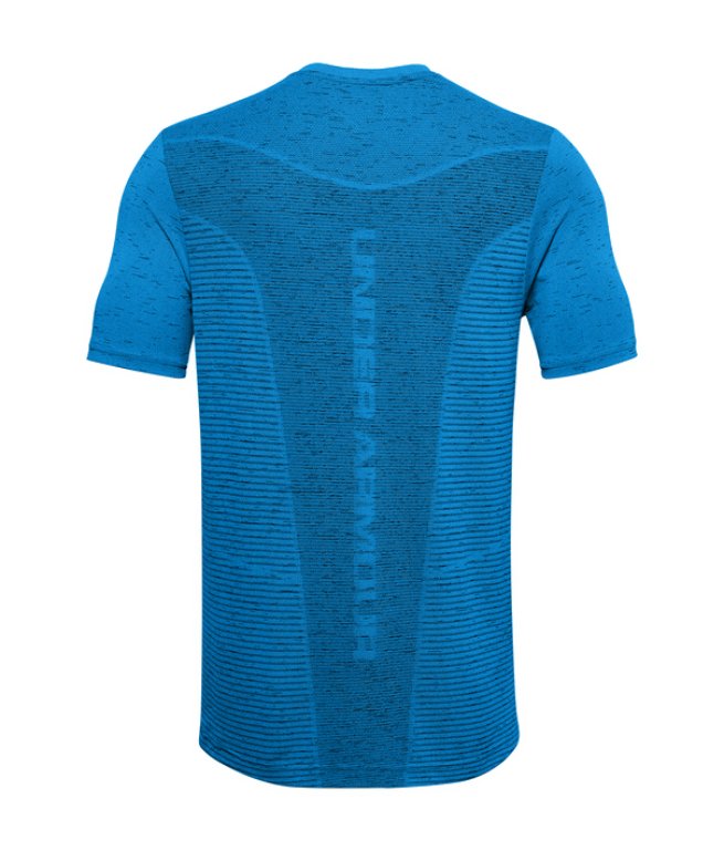Футболка Under Armour Seamless Logo SS M - синя