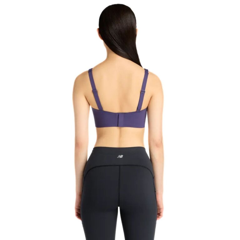 New Balance RC Bra W - фіолетова