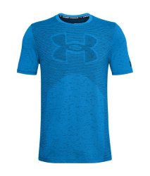 Футболка Under Armour Seamless Logo SS M - синя