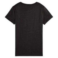 Футболка Puma Ess Metallic Tee W - чорно/золота