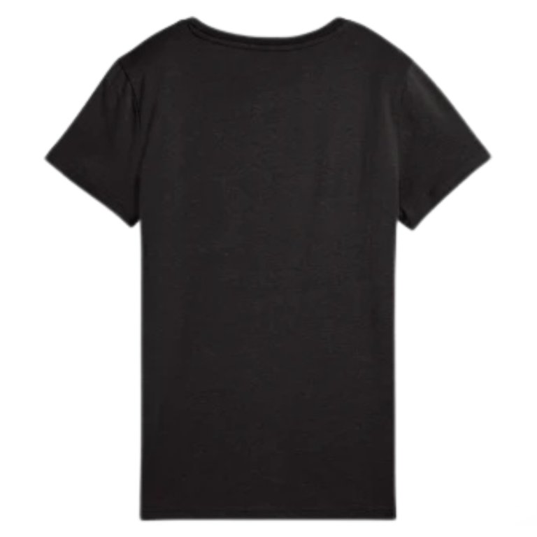 Футболка Puma Ess Metallic Tee W - чорно/золота