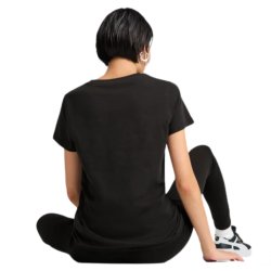 Футболка Puma Ess Metallic Tee W - чорно/золота