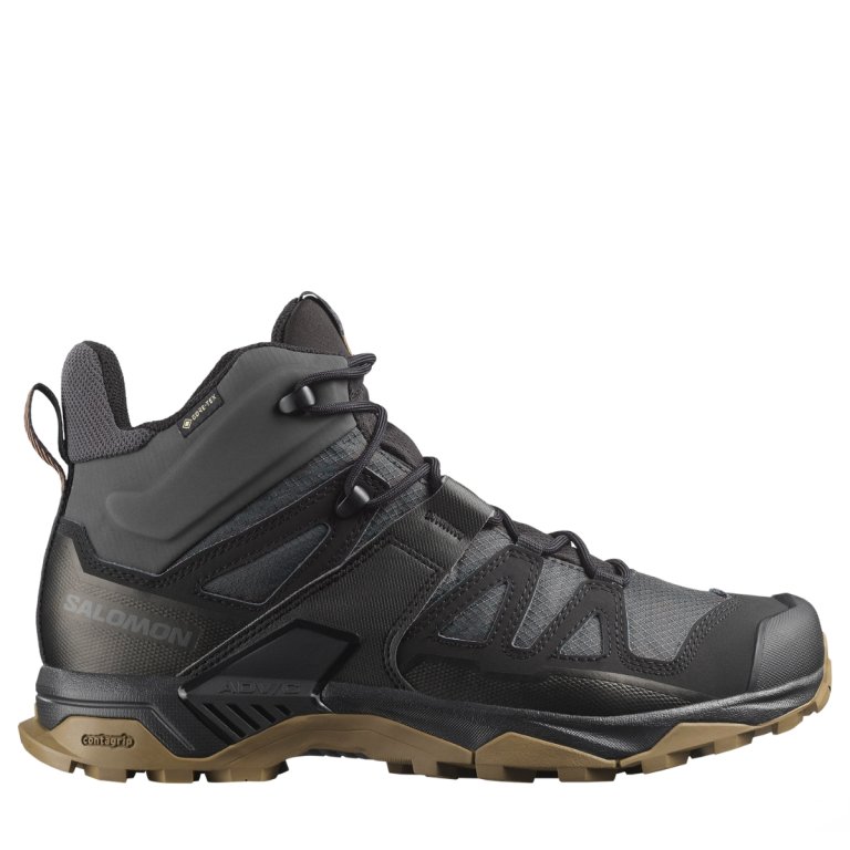Черевики Salomon X Ultra Tracker Gtx - коричнево/сіро/чорні