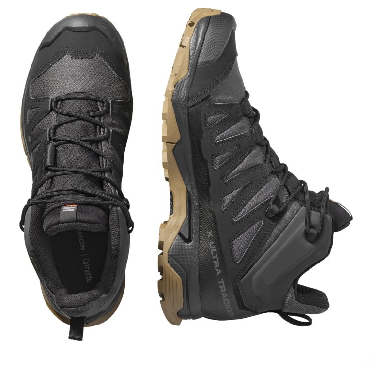 Черевики Salomon X Ultra Tracker Gtx - коричнево/сіро/чорні