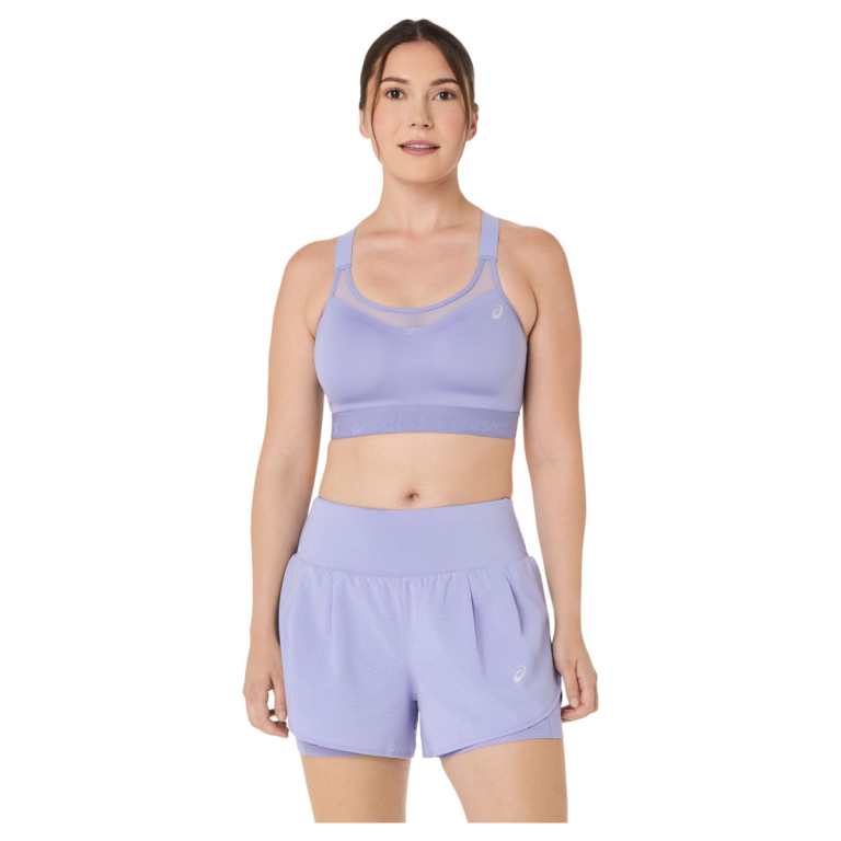 Бюстгальтер Asics Road Combination Bra W - фіолетовий
