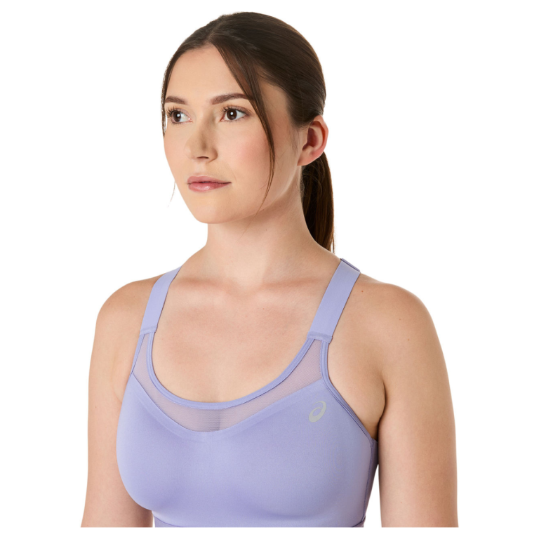 Бюстгальтер Asics Road Combination Bra W - фіолетовий