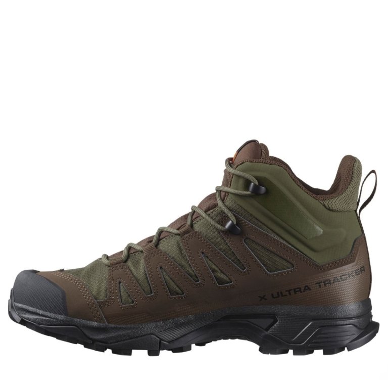 Кросівки Salomon X Ultra Tracker GTX - зелений/коричневий