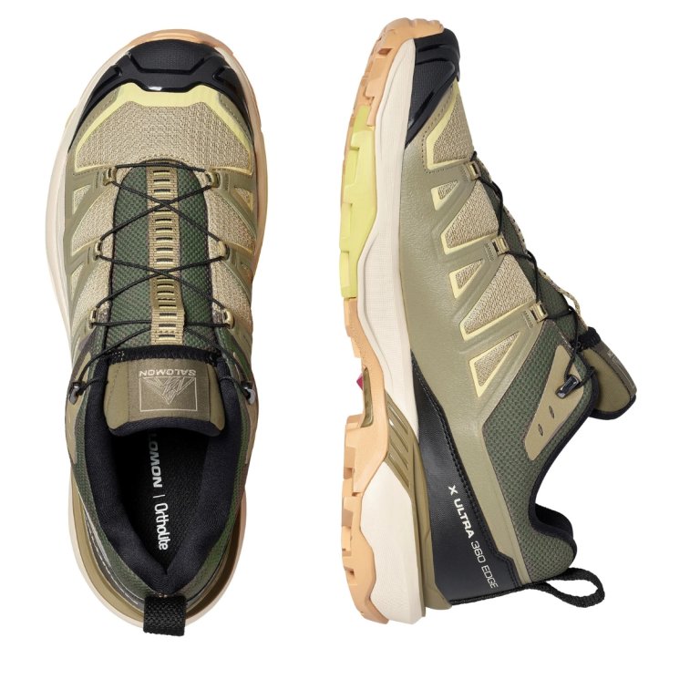 Взуття Salomon X Ultra 360 Edge M - зелено/бежеве