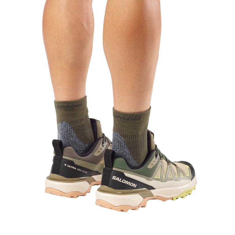 Взуття Salomon X Ultra 360 Edge M - зелено/бежеве