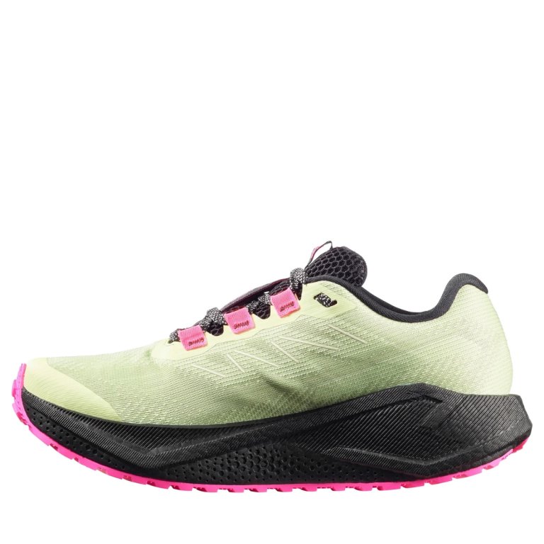 Кросівки Salomon Aero Blaze 3 Grvl Gtx W - зелено/чорно/рожеві