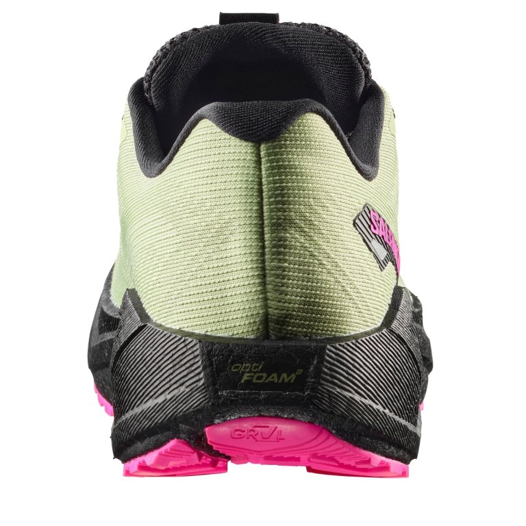 Кросівки Salomon Aero Blaze 3 Grvl Gtx W - зелено/чорно/рожеві