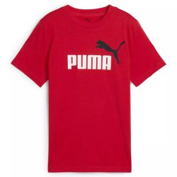 Футболка Puma Ess 2 Color No.1 J - червона