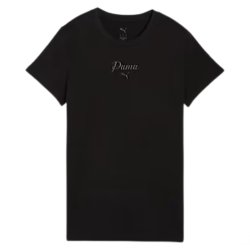 Футболка Puma Ess Script Tee W - чорна