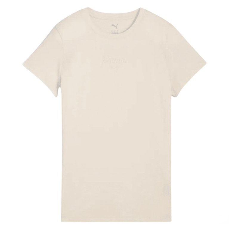 Футболка Puma Ess Script Tee W - бежева