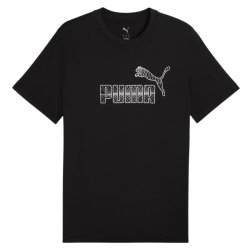 Футболка Puma Graphic No.1 M - чорна