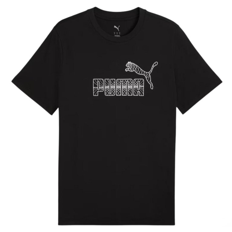 Футболка Puma Graphic No.1 M - чорна