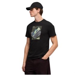 Футболка Puma Graphic кросівки Tee M - чорна