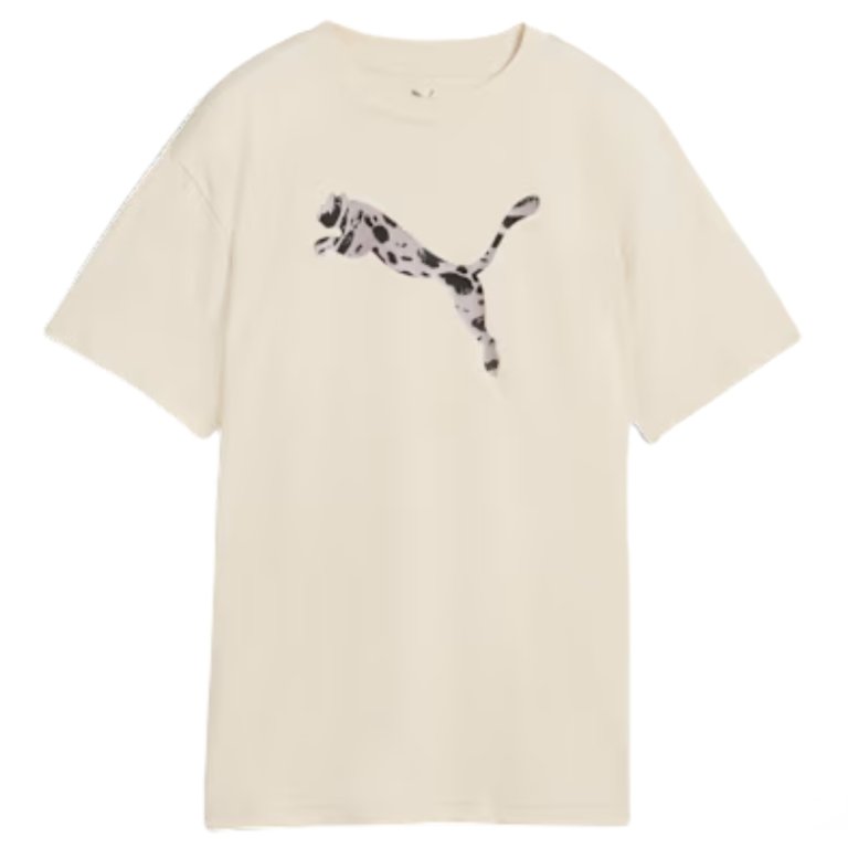 Футболка Puma Ess Graphic Animal Relaxed Tee J - бежева