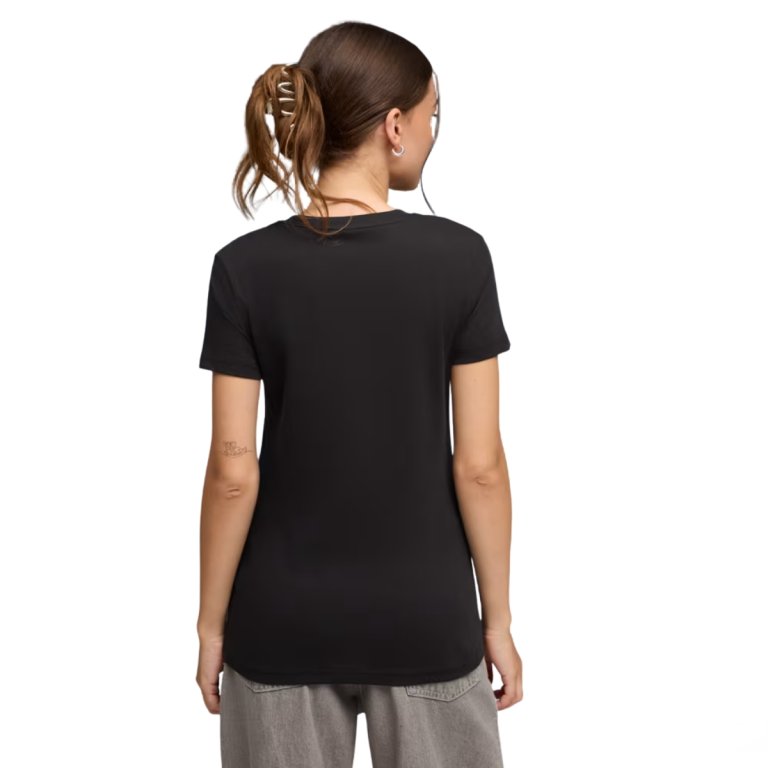 Футболка Puma Ess Centered Cat Logo Tee W - чорна