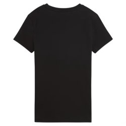 Футболка Puma Ess Centered Cat Logo Tee W - чорна