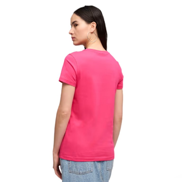 Футболка Puma Ess Centered Cat Tee W - рожева