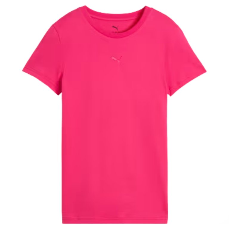 Футболка Puma Ess Centered Cat Tee W - рожева