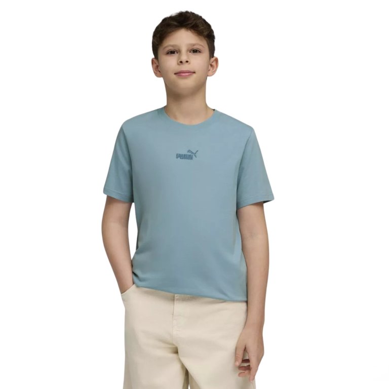 Футболка Puma Ess Small No.1 J - синя
