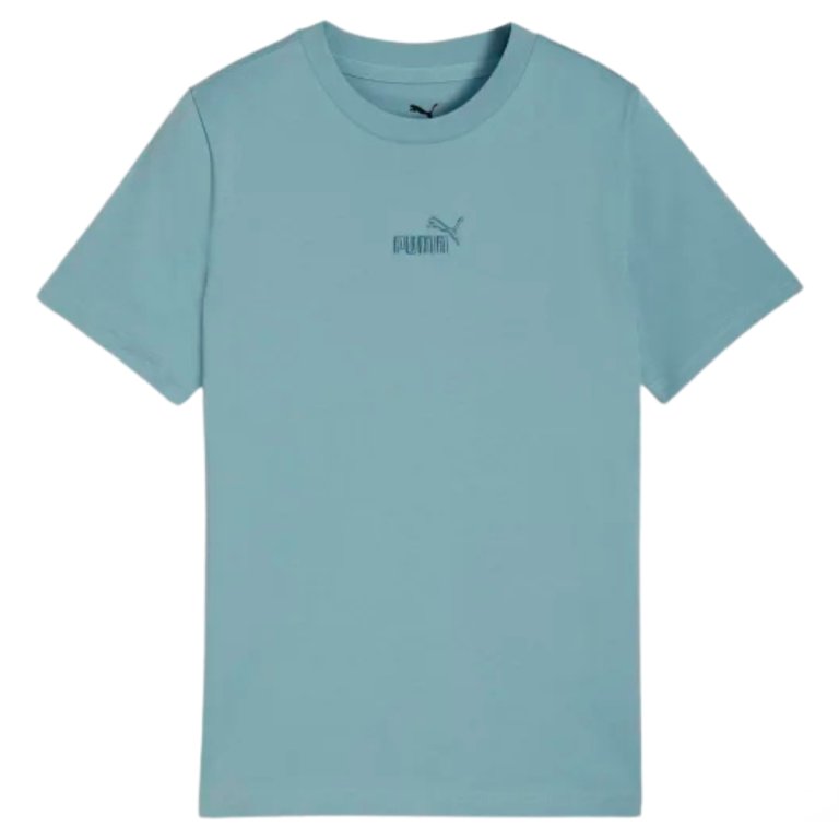Футболка Puma Ess Small No.1 J - синя