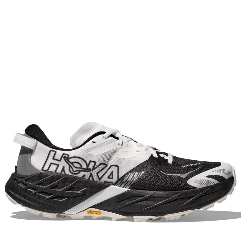 Кросівки Hoka Speedgoat 7 Wide W - чорна/білі