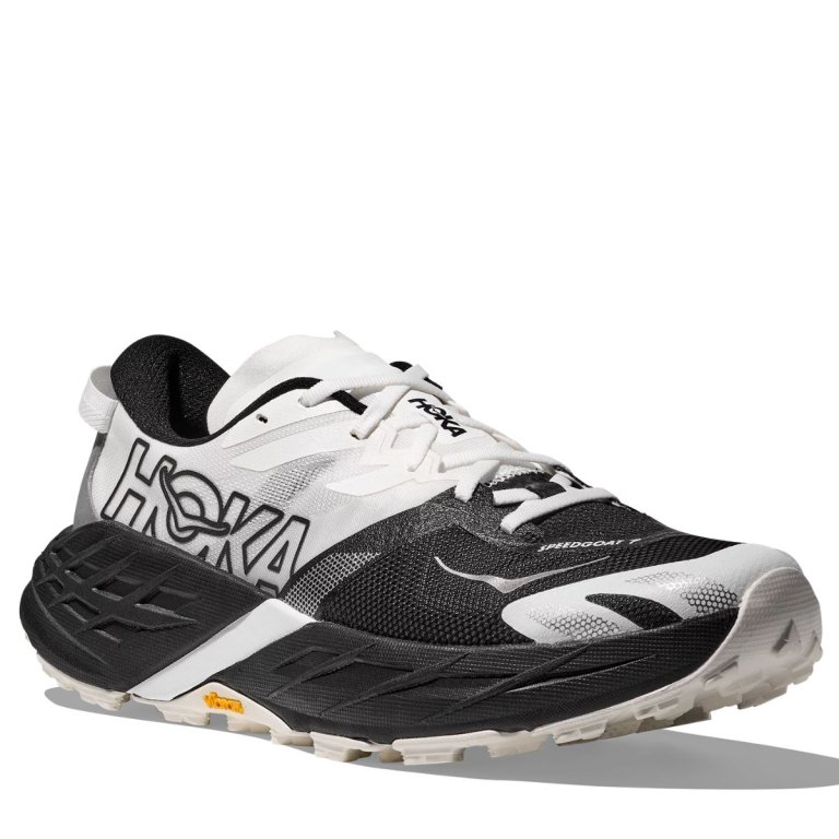 Кросівки Hoka Speedgoat 7 Wide W - чорна/білі
