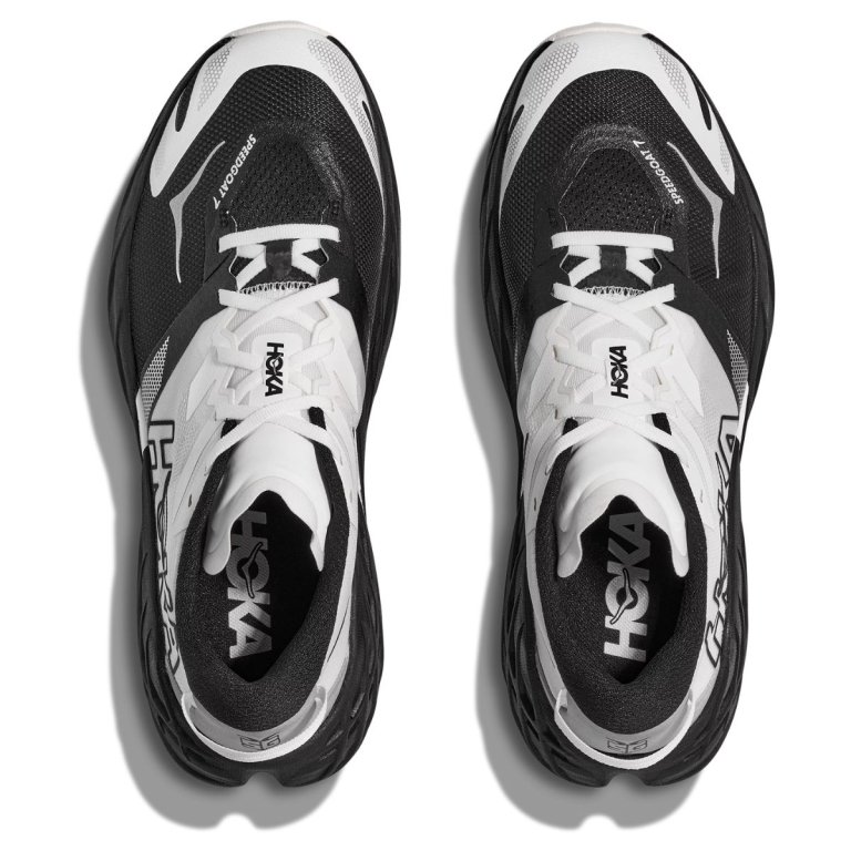 Кросівки Hoka Speedgoat 7 Wide W - чорна/білі